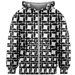 Ellipse Pattern Background Kids  Zipper Hoodie Without Drawstring