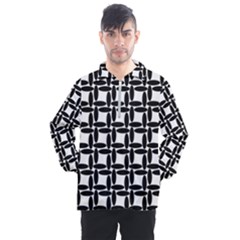 Ellipse Pattern Background Men s Half Zip Pullover