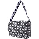 Ellipse Pattern Background Courier Bag View2