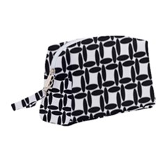 Ellipse Pattern Background Wristlet Pouch Bag (medium)