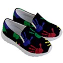 Handprints Hand Print Colourful Kids  Lightweight Slip Ons View3