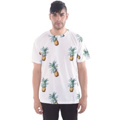 Pineapples pattern Men s Sports Mesh Tee