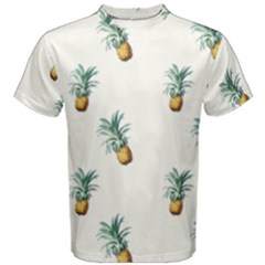 Pineapples pattern Men s Cotton Tee