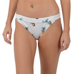 Pineapples pattern Band Bikini Bottom