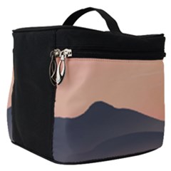 Sunset Sky Sun Graphics Make Up Travel Bag (small)