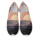 Sunset Sky Sun Graphics Women s Slip On Sneakers View1