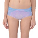 Sunrise Sunset Colours Background Mid-Waist Bikini Bottoms View1