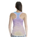 Sunrise Sunset Colours Background Racer Back Sports Top View2