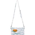 Sunset Glow Sun Birds Flying Mini Crossbody Handbag View2