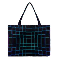 Texture Lines Background Medium Tote Bag