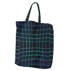 Texture Lines Background Giant Grocery Tote