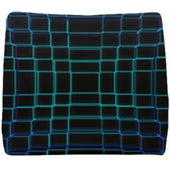 Texture Lines Background Seat Cushion