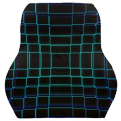 Texture Lines Background Car Seat Back Cushion 