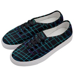 Texture Lines Background Women s Classic Low Top Sneakers