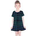 Texture Lines Background Kids  Simple Cotton Dress View1