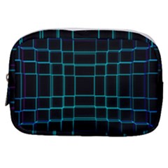 Texture Lines Background Make Up Pouch (small) by HermanTelo