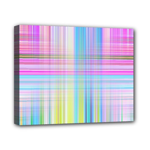 Texture Abstract Squqre Chevron Canvas 10  X 8  (stretched) by HermanTelo