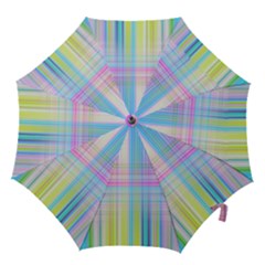 Texture Abstract Squqre Chevron Hook Handle Umbrellas (medium)