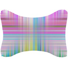 Texture Abstract Squqre Chevron Seat Head Rest Cushion by HermanTelo