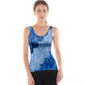 Texture Surface Blue Shapes Tank Top View1