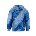 Texture Surface Blue Shapes Kids  Pullover Hoodie View2