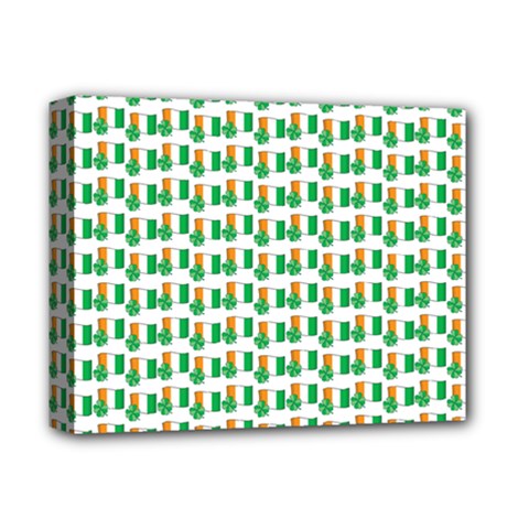 St-patricks Day Background Ireland Deluxe Canvas 14  X 11  (stretched)