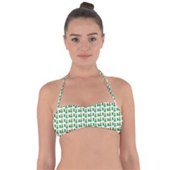 St-patricks Day Background Ireland Halter Bandeau Bikini Top by HermanTelo