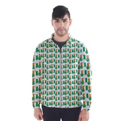 St-patricks Day Background Ireland Men s Windbreaker