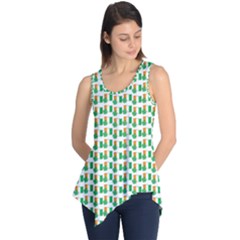 St-patricks Day Background Ireland Sleeveless Tunic by HermanTelo