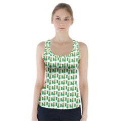 St-patricks Day Background Ireland Racer Back Sports Top