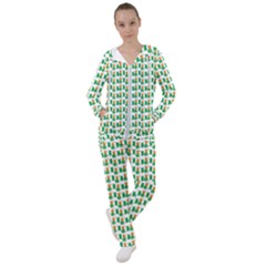 St-patricks Day Background Ireland Women s Tracksuit