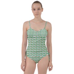 St-patricks Day Background Ireland Sweetheart Tankini Set