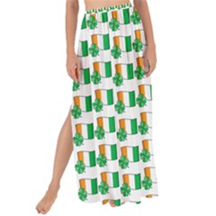 St-patricks Day Background Ireland Maxi Chiffon Tie-up Sarong