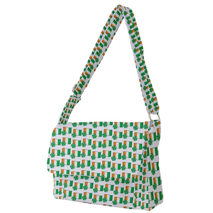 St-Patricks Day Background Ireland Full Print Messenger Bag