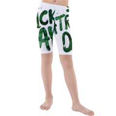 St Patrick s Day Kids  Mid Length Swim Shorts