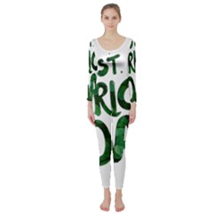 St Patrick s Day Long Sleeve Catsuit