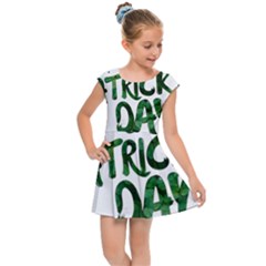 St Patrick s Day Kids  Cap Sleeve Dress