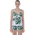 St Patrick s Day Tie Front Two Piece Tankini View1