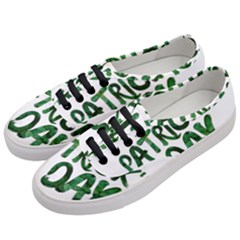 St Patrick s Day Women s Classic Low Top Sneakers by HermanTelo