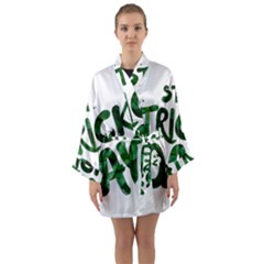 St Patrick s Day Long Sleeve Kimono Robe by HermanTelo