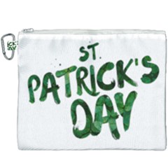 St Patrick s Day Canvas Cosmetic Bag (xxxl) by HermanTelo