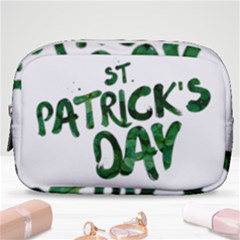 St Patrick s Day Make Up Pouch (small) by HermanTelo