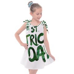 St Patrick s Day Kids  Tie Up Tunic Dress