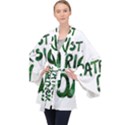 St Patrick s Day Velvet Kimono Robe View1