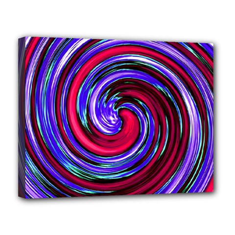 Swirl Vortex Motion Canvas 14  X 11  (stretched)