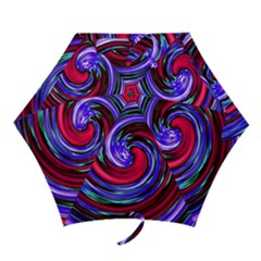 Swirl Vortex Motion Mini Folding Umbrellas