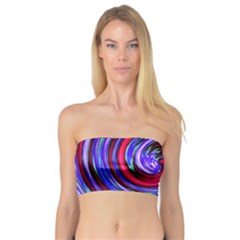 Swirl Vortex Motion Bandeau Top