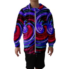 Swirl Vortex Motion Kids  Hooded Windbreaker