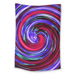 Swirl Vortex Motion Large Tapestry