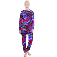 Swirl Vortex Motion Women s Lounge Set